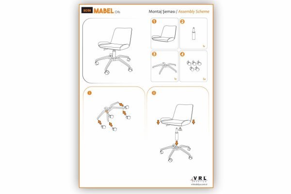 Mabel Ofis Sandalyesi