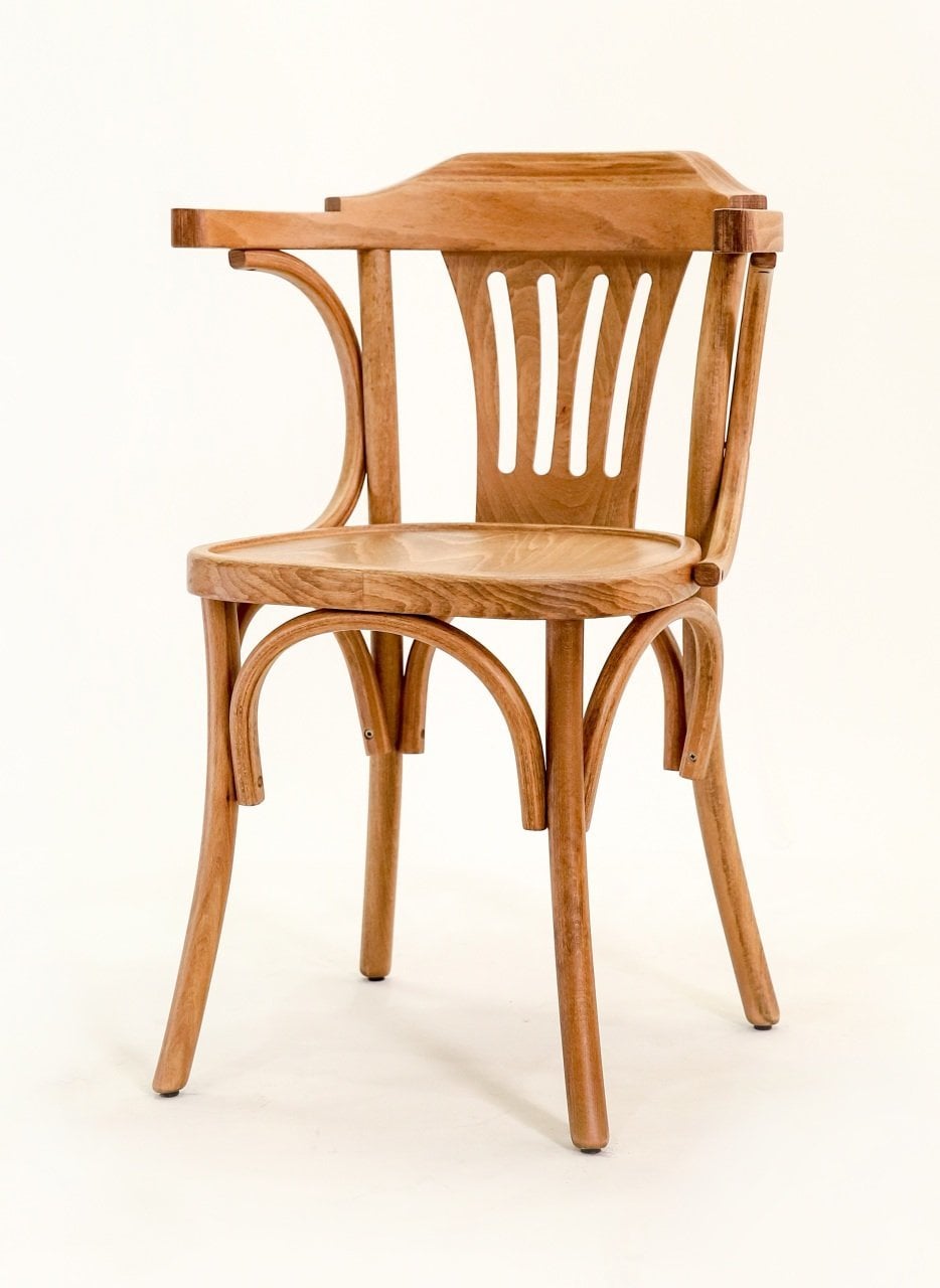 Cuba Ahşap Mutfak Cafe Sandalyesi