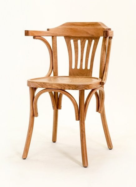 Cuba Ahşap Mutfak Cafe Sandalyesi