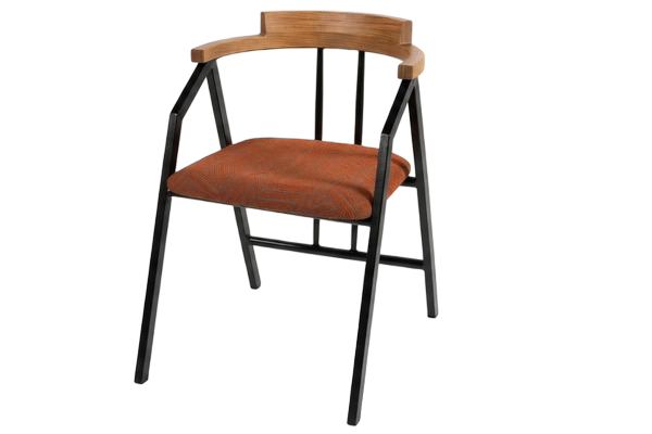 Pascal Oval Mutfak Masası Tanos Metal Sandalye Takımı