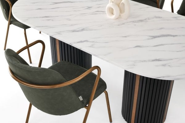 Tower Mutfak Cafe Masası Oberon Sandalye Takımı