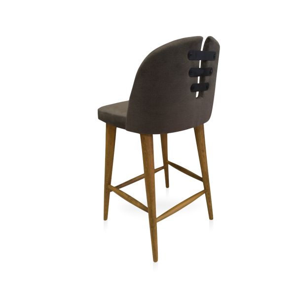 Lina Ahşap Bar Cafe Sandalyesi